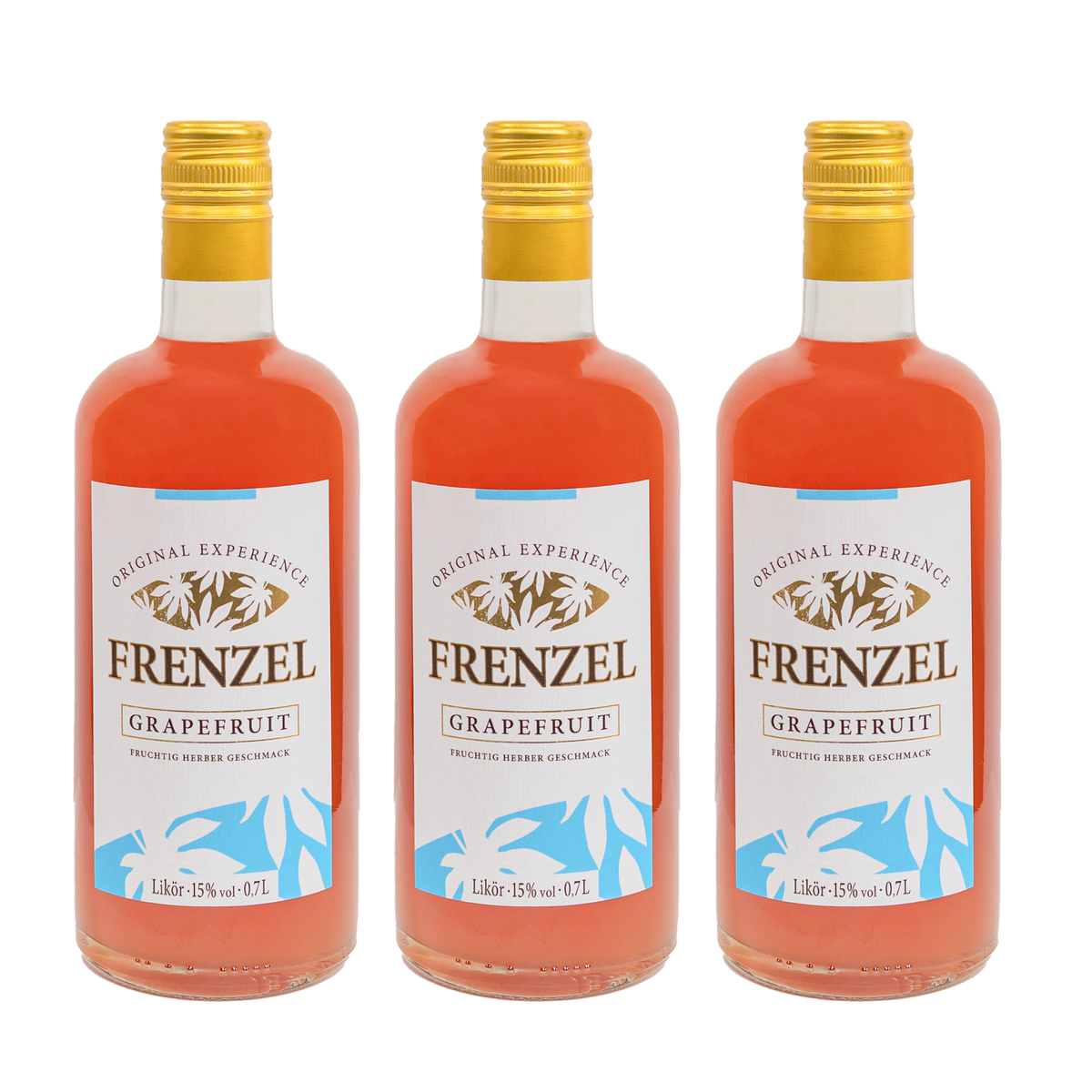 FRENZEL Grapefruit Likör 0,7 Liter, dritte Ansicht