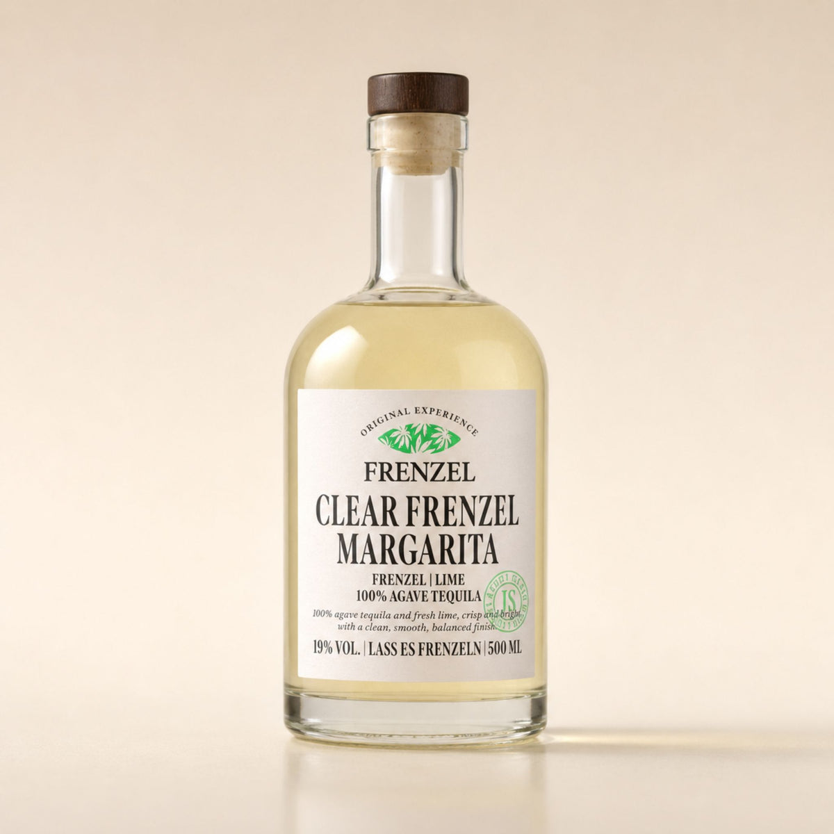 Clear FRENZEL Margarita, 0,5 Liter Flasche, vegan